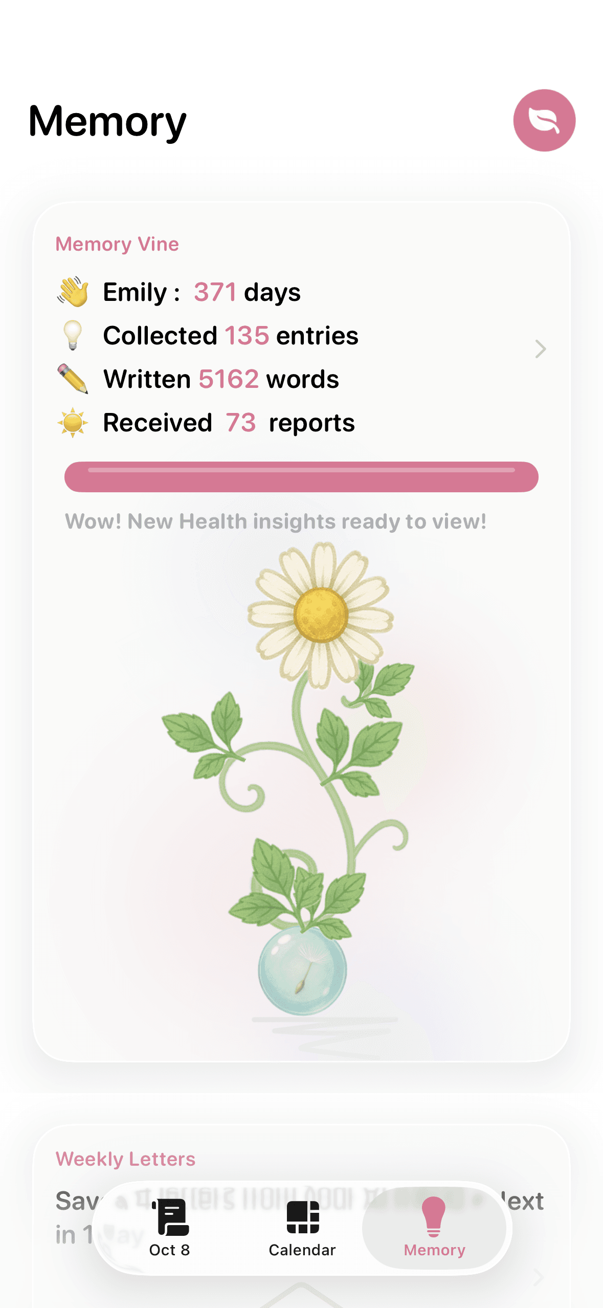 Parenting Mental Health App Interface